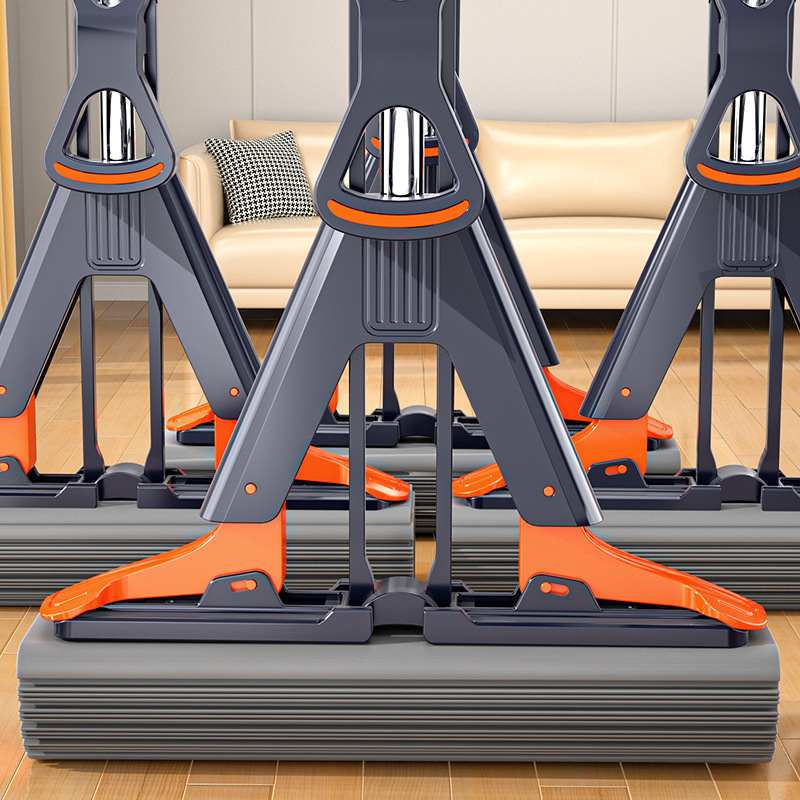 Sponge Mop with Pva-Free Hand Washable Sponge for Home Use, 2024 New Model, Absorbent Folding Pva Floor Mop Head