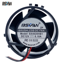 4020Բ����� DC12V 24V ��ת�� �͹��� ��ˮ ���ܵ�Դɢ�ȷ���