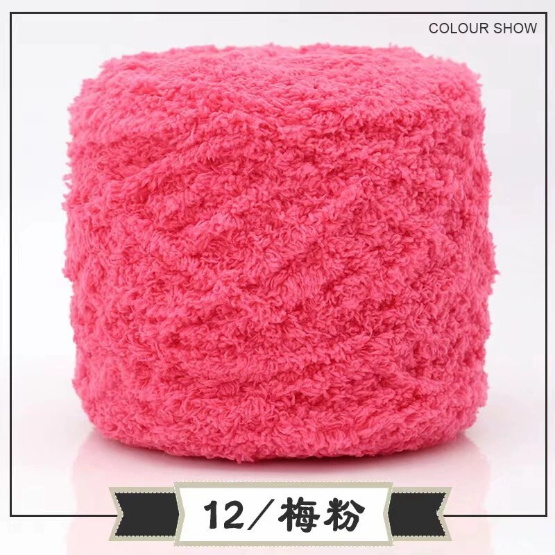 Королевская бархатная пряжа (Coral Velvet) 100 г, толщина 4 мм, детский шарф и ткань для полотенец, многоцветный