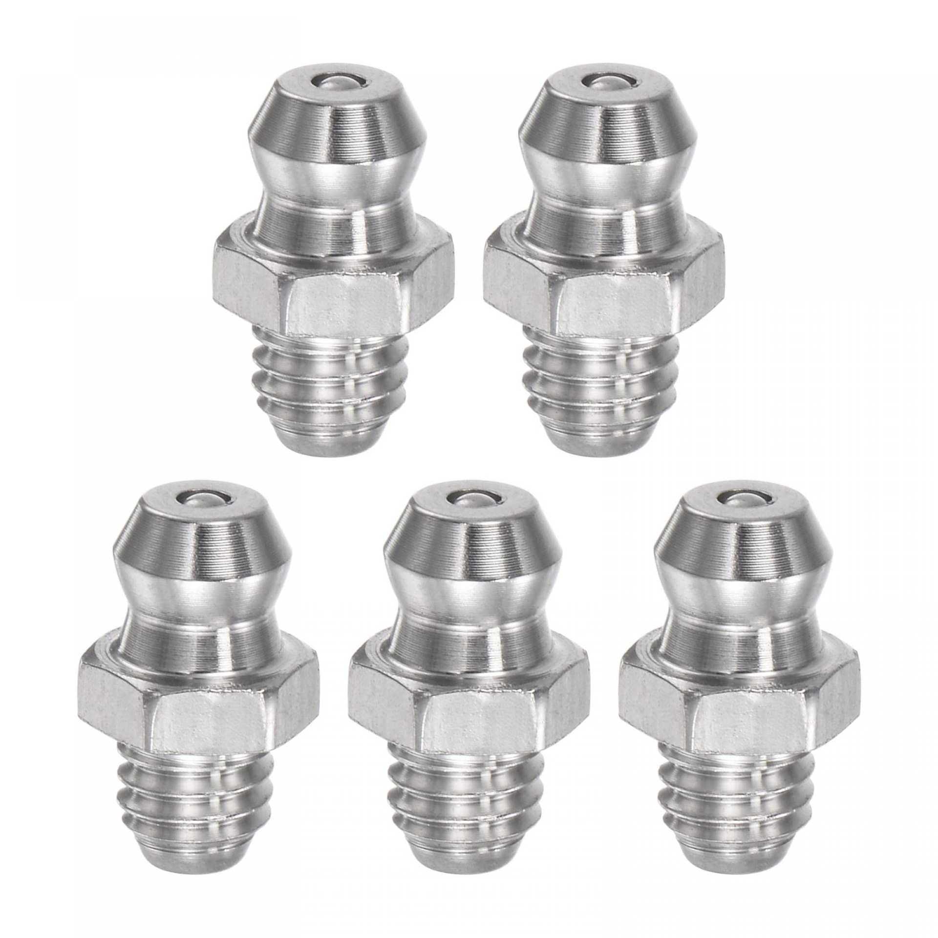 公制M6X1不锈钢304黄油嘴国标GB1152黄油枪润滑系统配件注油咀