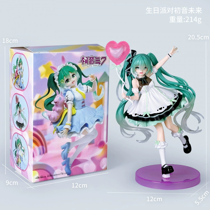 Фигурка Hatsune Miku, 20 см, многопозовая аниме модель, варианты в коробке/в пакете