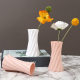 European Style Simple Plastic Small Vase Creative Home Decoration Waterlike Flower Ornament Dried Flower Ornaments Fake Flower Ornaments in stock