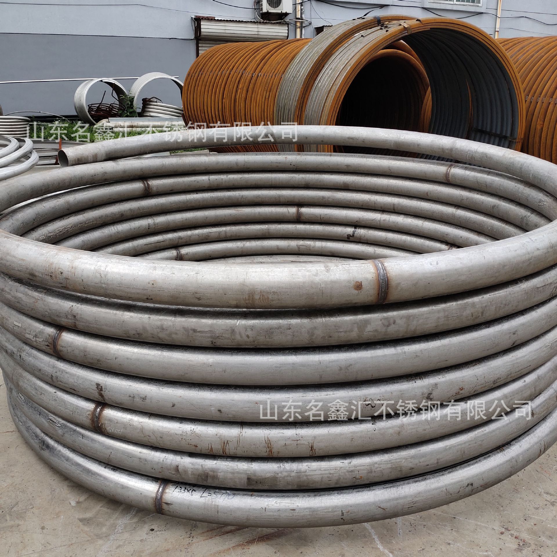 不锈钢盘管加工散热管螺旋管U型管冷却管定做弯管半圆