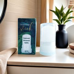 120 グラムミョウバンスティック消臭制汗スティック消臭石ミョウバン石クリスタルスティッククリスタルストーンボディリフレッシュストーン