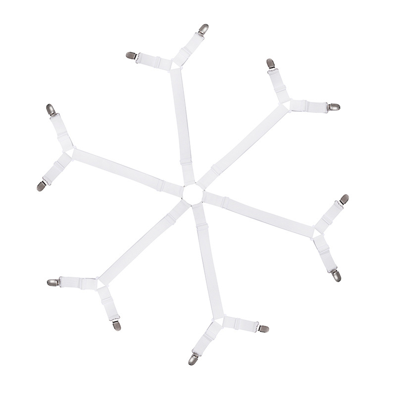 Hoja de cama ajustable titular mantel cortina sofá cubierta hoja de cama hebilla tienda de metal clip de fijación hoja de cama clip