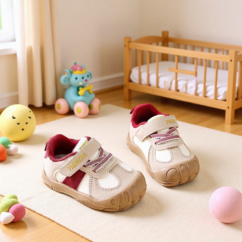 Zapatos infantiles para bebés impermeables a prueba de patadas, zapatos funcionales para pies, zapatos de suela suave, zapatos para bebés, zapatos para niños pequeños, zapatos para niños pequeños