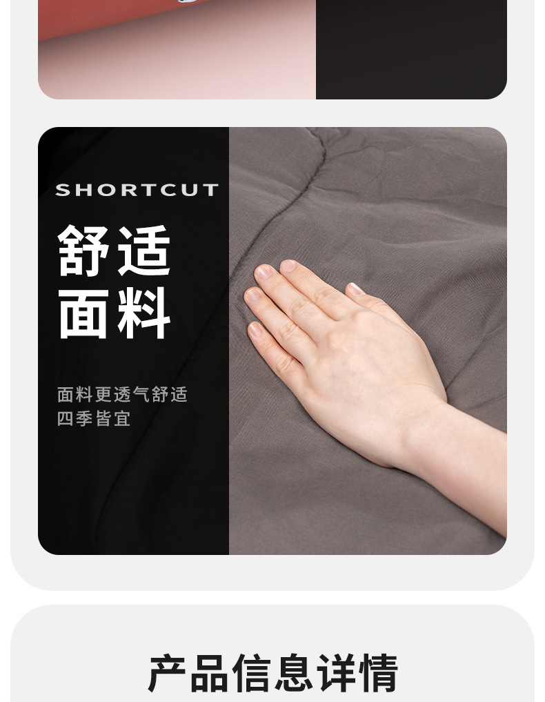 Suitable for Mercedes-Benz car pillow quilt E300L waist GLC260l/S450L/EQE/EQB car air conditioning quilt
