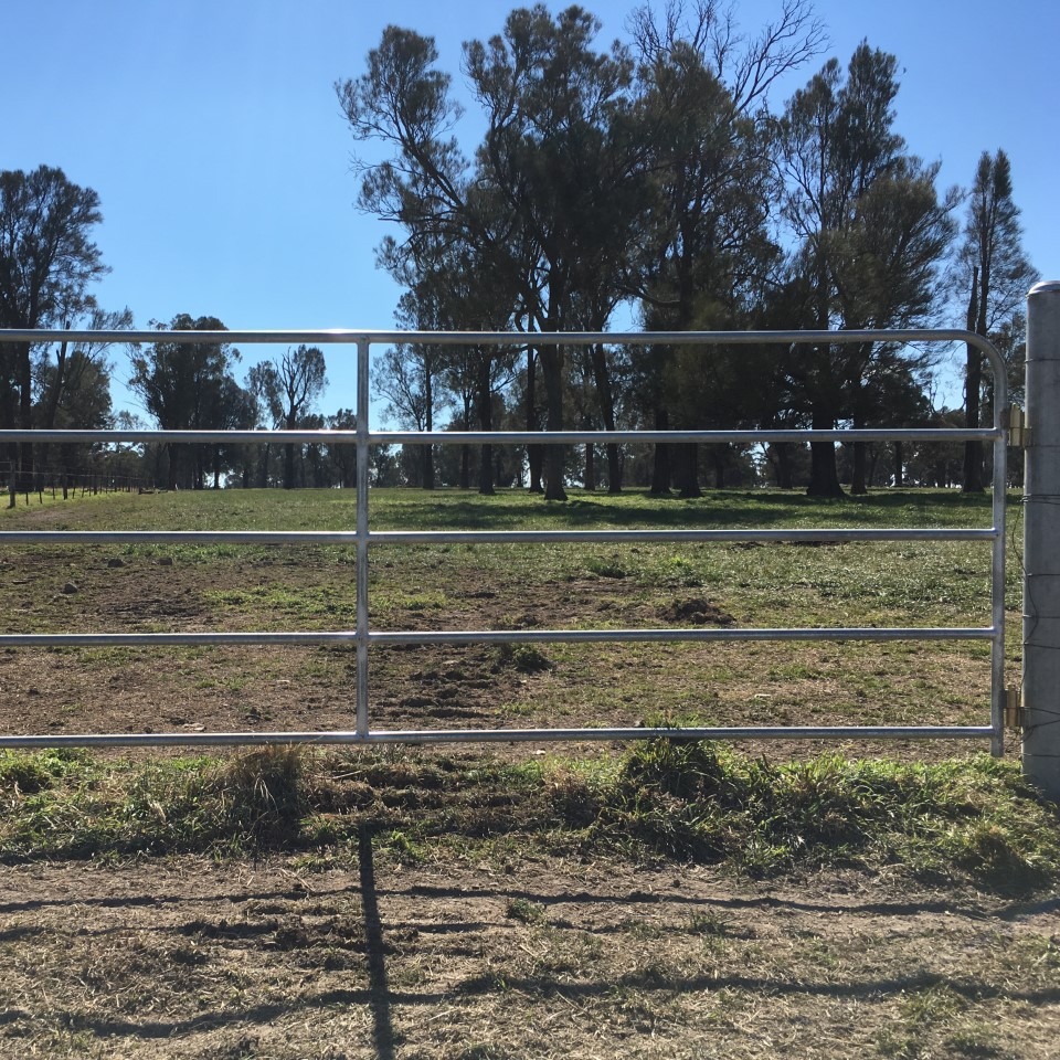 出口镀锌管焊接农场门1.27米高*3.66米宽