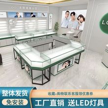 眼镜店展示柜高柜烤漆眼镜柜台多层格子立式陈列展柜整店货架