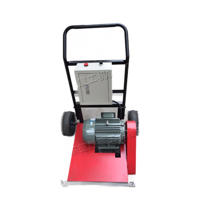 máquina de molienda de pista de plástico mano empujada silicona piew piso máquina de renovación estadio pequeño campo de baloncesto lija