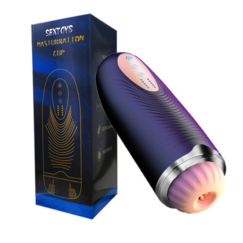 Xingchen fully automatic aircraft cup pronunciation sucking telescopic vibration male male masturbation cup sex toys