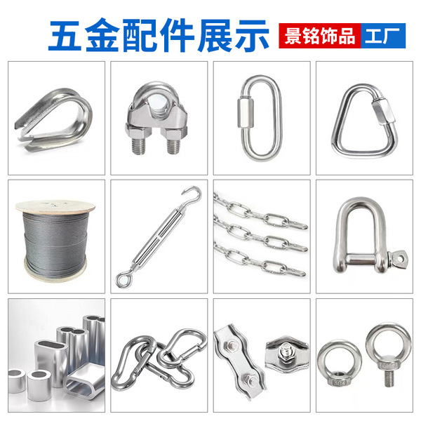 Factory direct sales stainless steel spring buckle climbing…