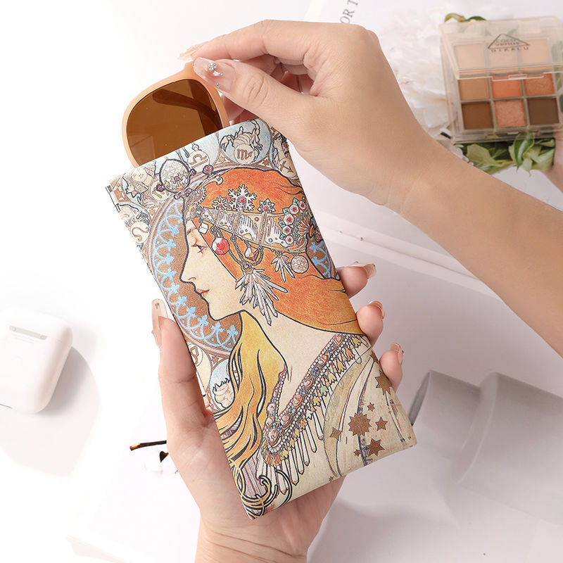 Sunglasses Case, Eyeglasses Pouch, Women's Sunglasses Storage Box, Portable Pressure-Resistant Automatic Closing Protective Cover for Men Sunglasses Case, Eyeglasses Pouch, Women's Sunglasses Storage Box, Portable Pressure-Resistant Automatic Closing Protective Cover for Men