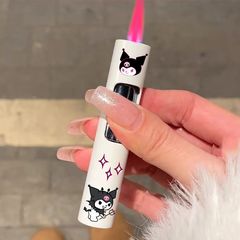 Internet celebrity Kuluomi lighter cartoon color printing lighter round push lighter