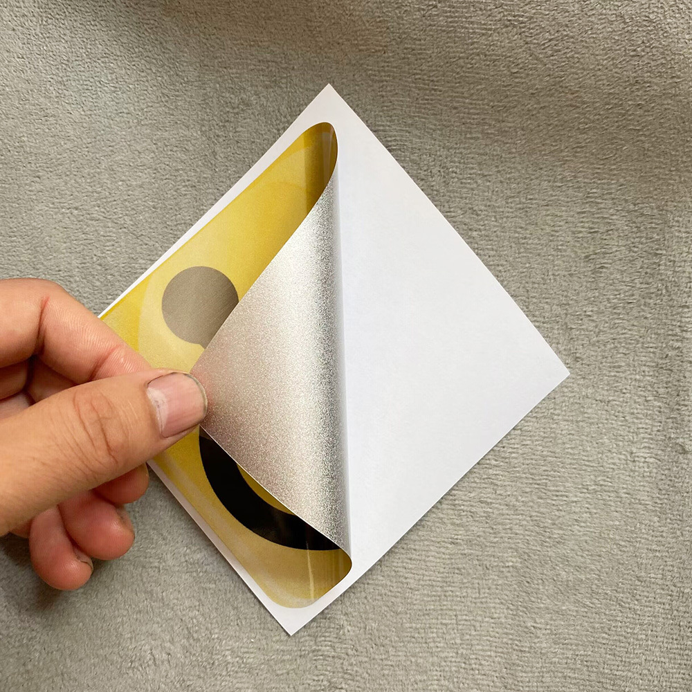 Las etiquetas engomadas del logotipo de la silla de ruedas del fabricante 10x10cm se pueden imprimir otras etiquetas engomadas del logotipo image 2