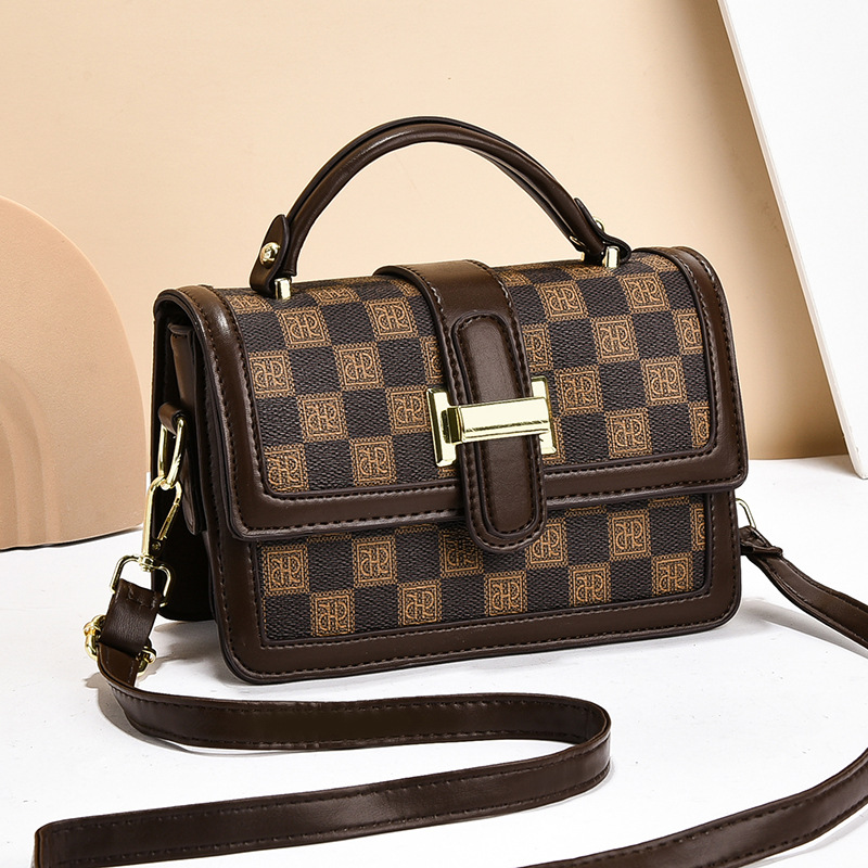 Borsa a tracolla singola versatile quadrata piccola da donna, di alta qualità, 2025, nuova moda, alla moda, transfrontaliera_voghion.com