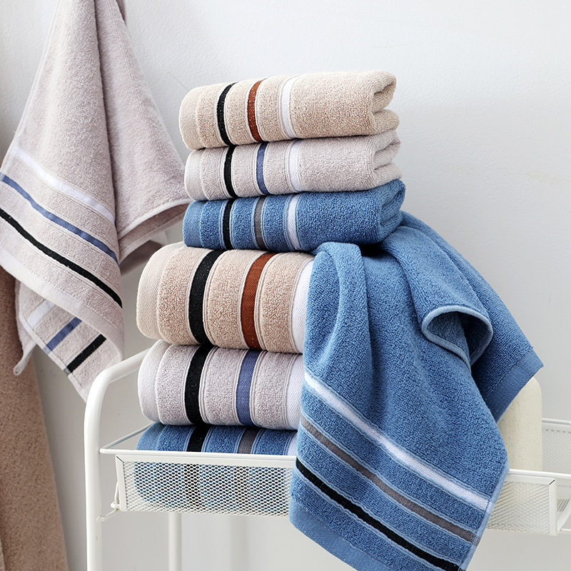 Wholesale Towels Pure Cotton Soft Absorbent Lint-Free Men's and Women's Household Face Towels Supermarket Gift Bath Towels Custom Logo Wholesale Towels Pure Cotton Soft Absorbent Lint-Free Men's and Women's Household Face Towels Supermarket Gift Bath Towels Custom Logo