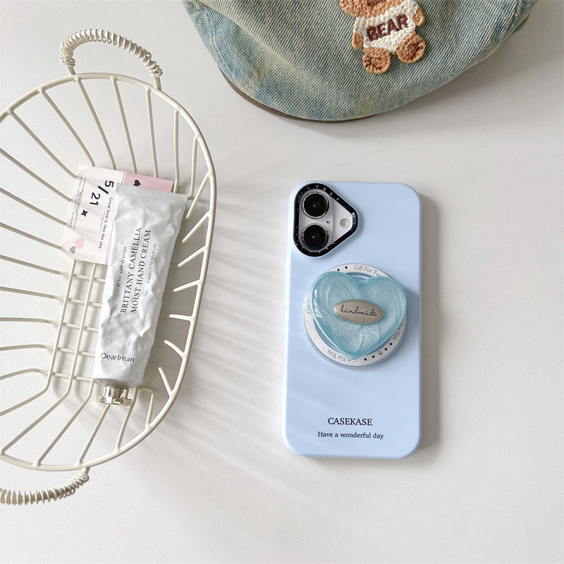 Soporte de etiqueta magnética-fondo azul inglés mj