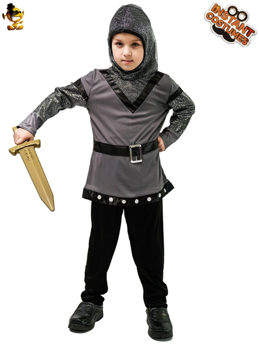 Niño pequeño Caballero traje de Halloween traje de rendimiento traje de la etapa de disfraces Cosplay distribución al por mayor