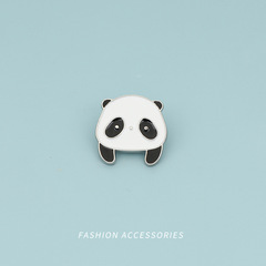 Panda Pin for Women, Cute Anime Style, Japanese Anime Badges, Cartoon Pin Badges, Fashionable Accessories, Instagram Trendy, Personalized Decorations