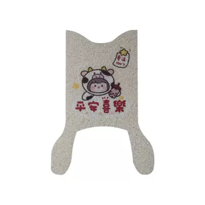 Aiqi Qb33 Electric Vehicle Foot: Electric vehicle foot mat - peace-and-joy-send-velcro-emma-qb33-special-floor-mats