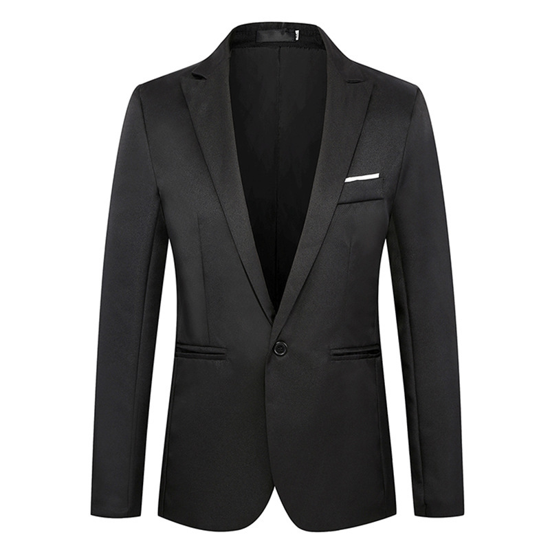 Amazon Foreign Trade Men's Casual Suits Men's Korean Style Formal Business Suits Small Suits Slim Tops Jackets
