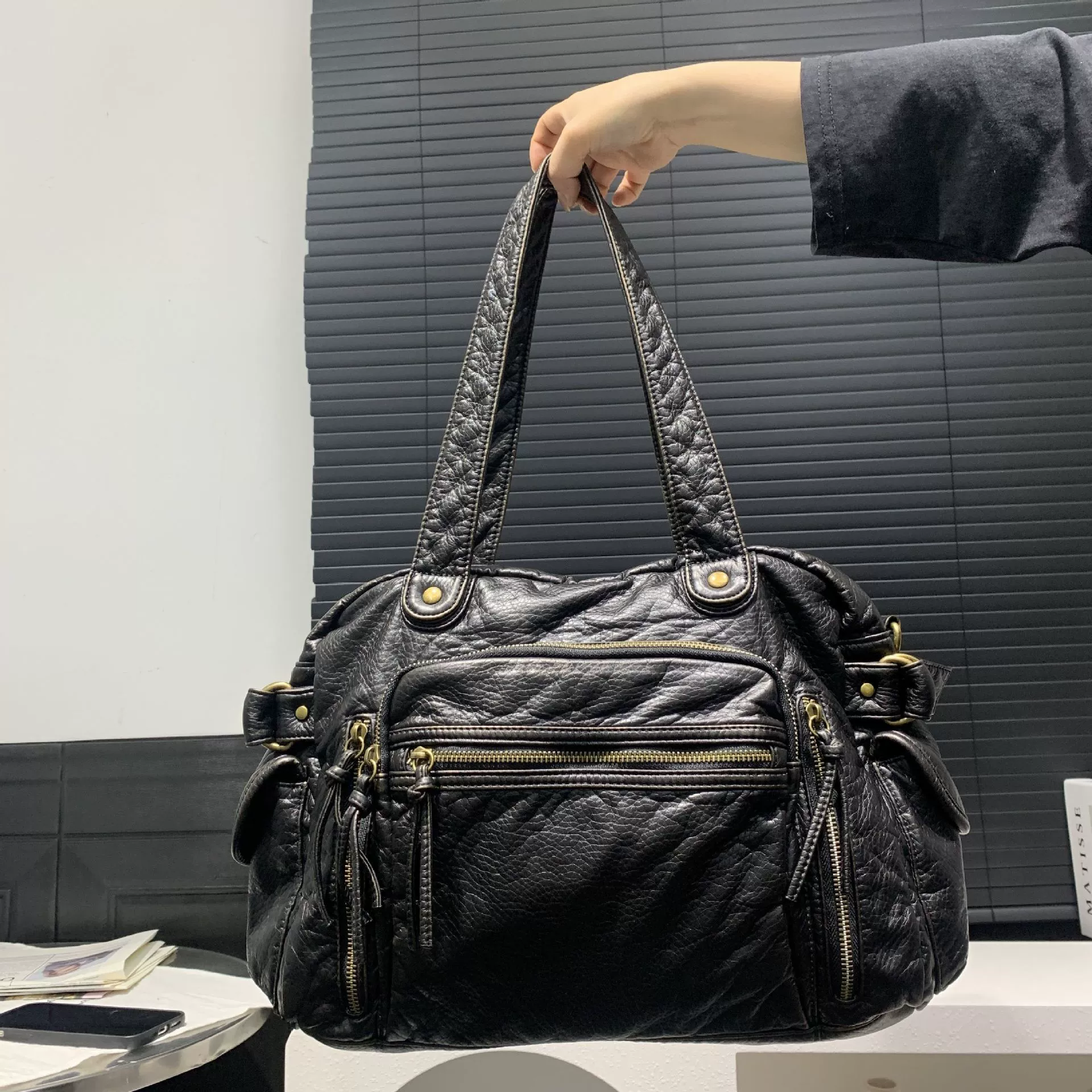 Модная ретро вместительная сумка, (), Amazon