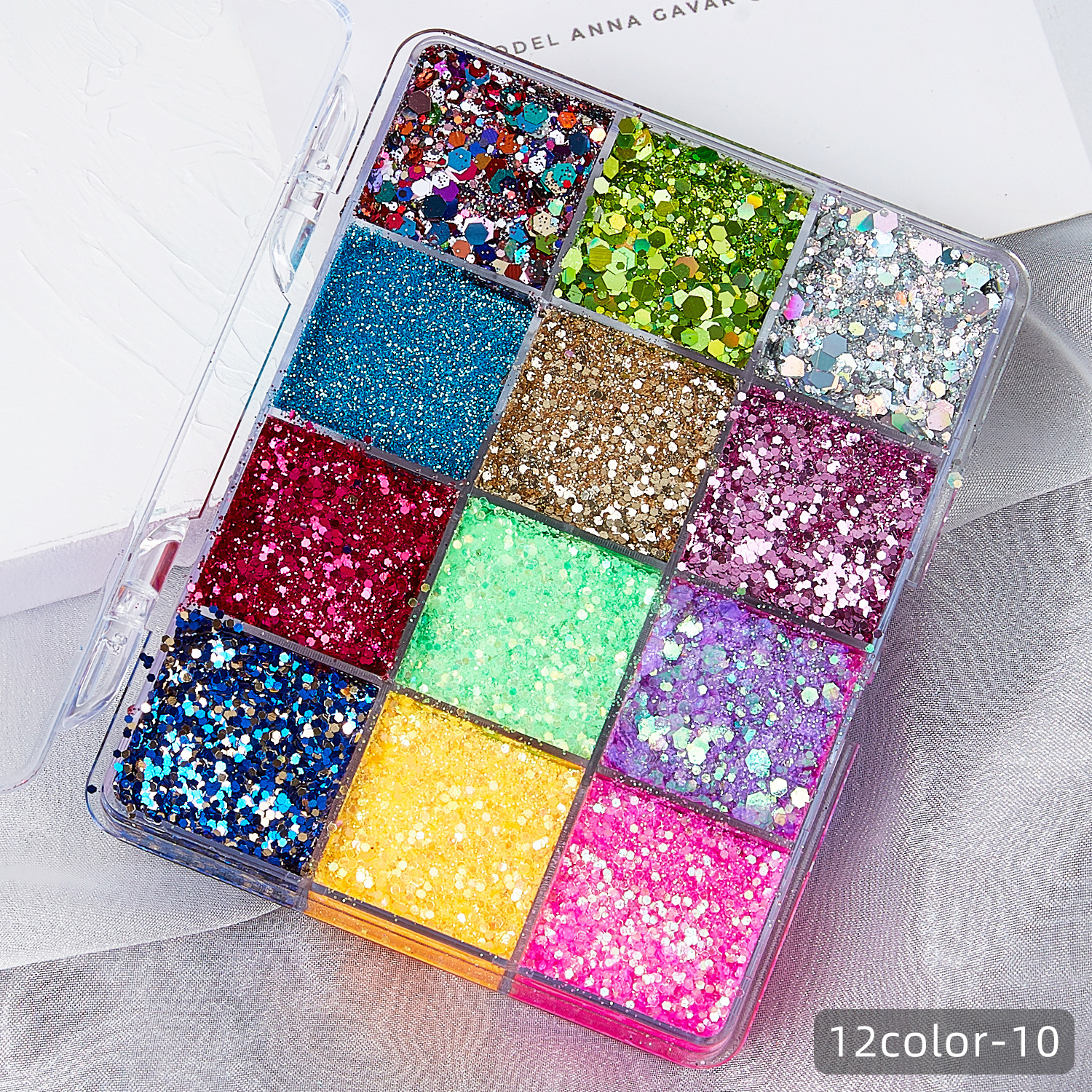 12 색 상자 세트-10