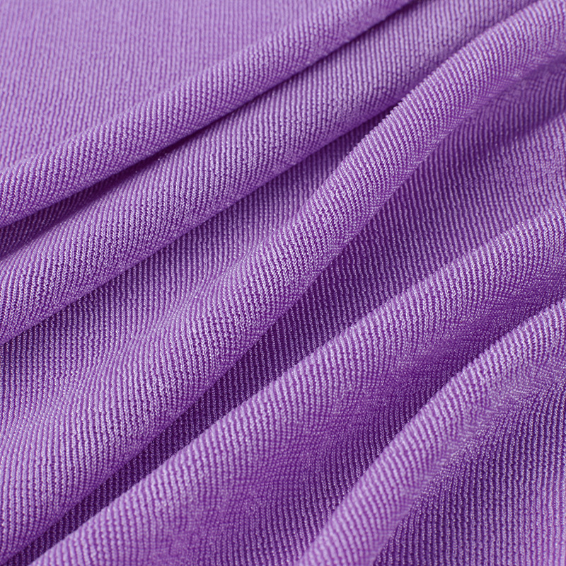 冰丝抖抖布高弹力 网红抖抖裤针织 罗纹布坑条垂感阔腿裤T恤面料