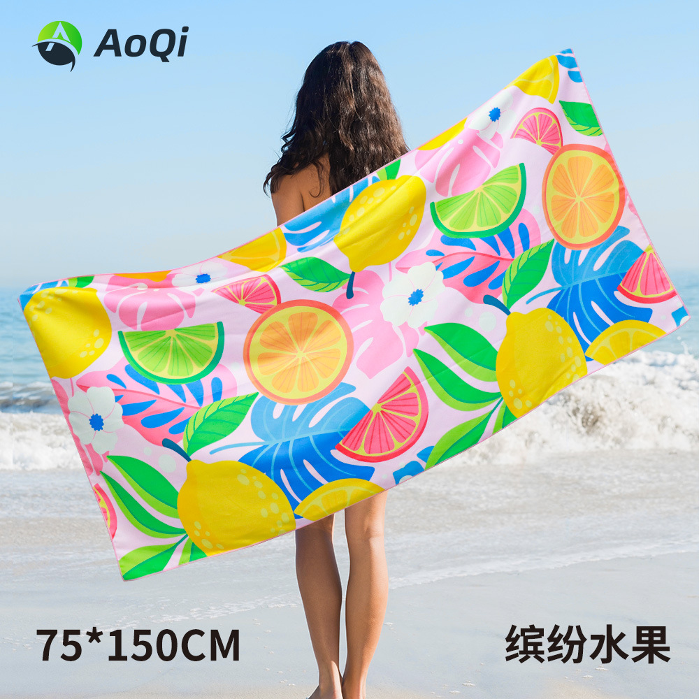 Toalla deportiva de secado rápido de microfibra de doble cara, toalla de yoga, gimnasio, natación o playa al por mayor