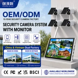 监控摄像机;云台;集成监控系统