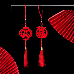 2024 China New Year knot small pendant mini festive decoration props Spring Festival tassel hanging ornament wholesale