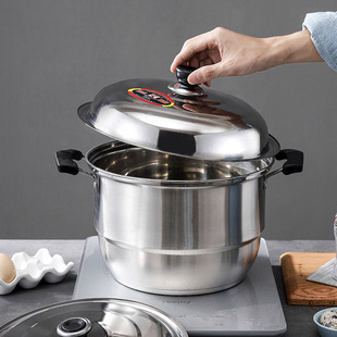 Stainless Steel Thickened Explosion-Proof Pot Lid, High Temperature Resistant Universal Wok, Frying Pan, Soup Pot, Steamer, Frying Pan, Iron Cooking Pot Lid