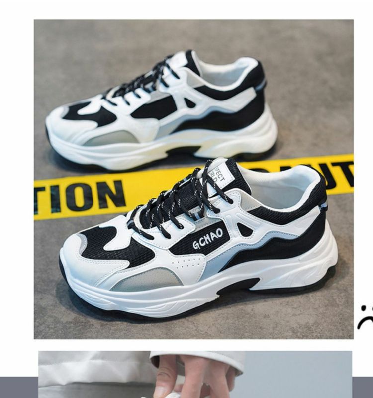 Scarpe sportive casual bianche alla moda, traspiranti, versatili, anti-odore, in maglia sottile, estive, 2024, da uomo_voghion.com