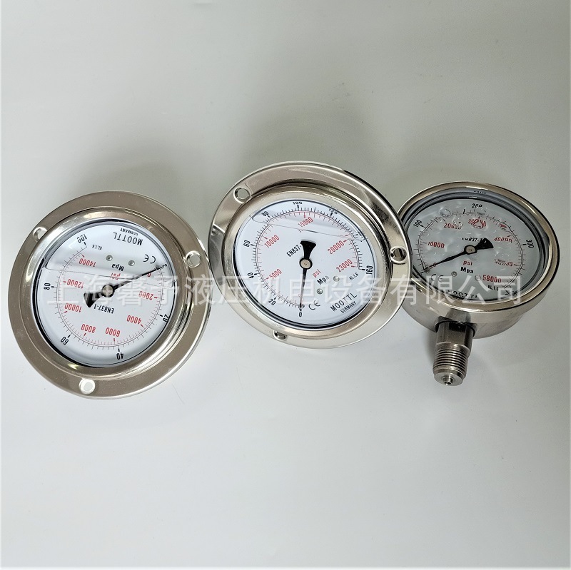 高压压力表德国耐震不锈钢压力表厂家供应