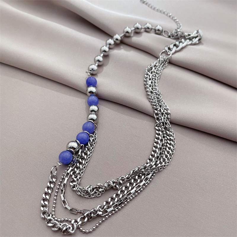 Nouveau Collier De Perles De Couleur Multicouche display picture 7