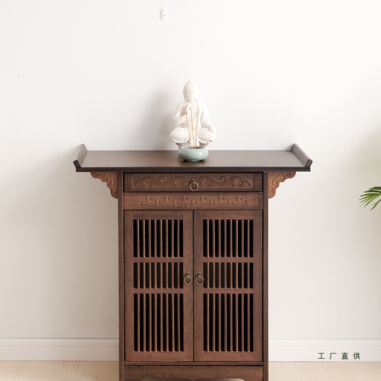 Buddhist Altar Table for Home Use, Economical Main Altar Incense Table, Offering Table, Modern Small Incense Altar