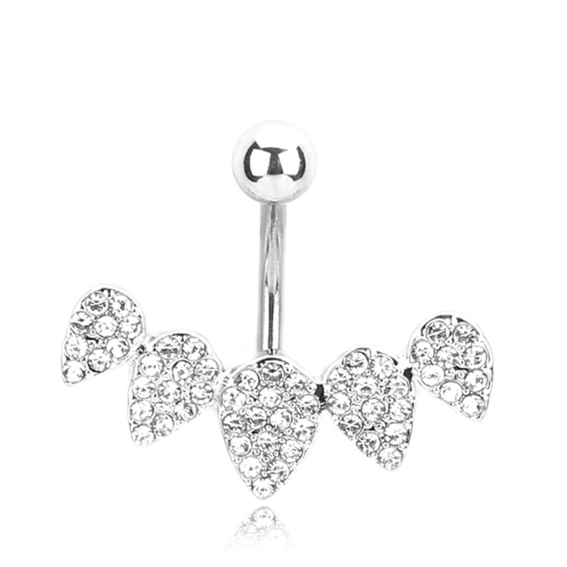 Корейская мода пирсинг Горячая продажа кольца пупка