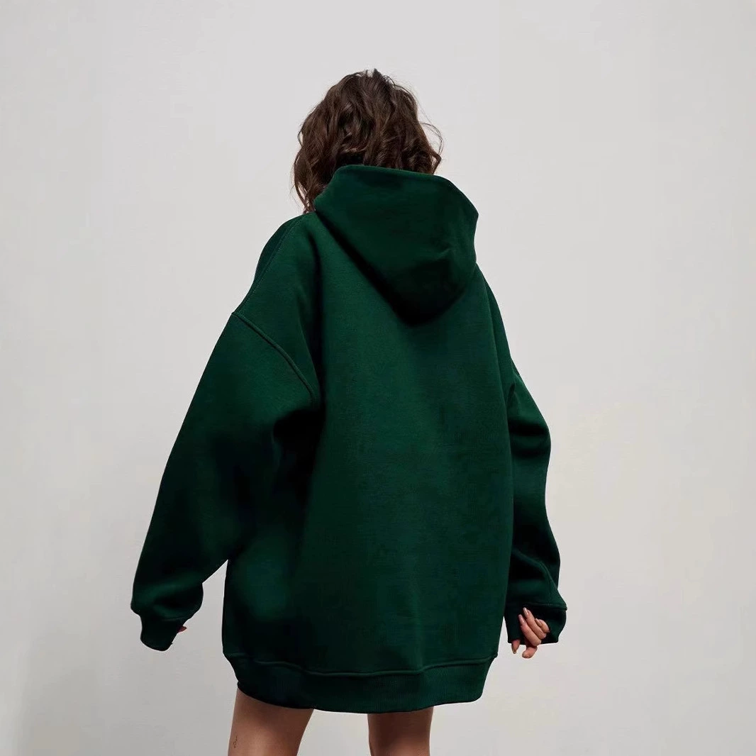 Новые свободные модные осенние и зимние свободные рукава с капюшоном свитера для мужчин и женщин с длинными рукавами