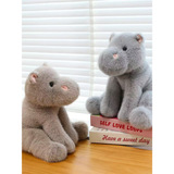 Милая мягкая плавная кукла, успокаивающая подушка, плюшевый корректор осанки, игрушка, новая коллекция, бегемот