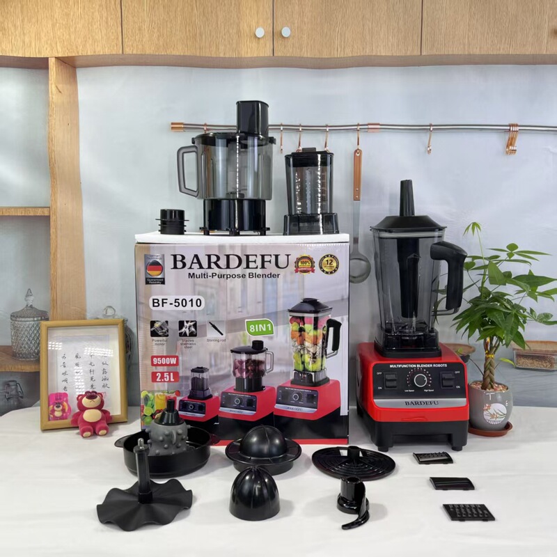 4L8in1blender外贸美欧不锈钢大容量金属绞肉机碎冰榨汁机破壁机|undefined