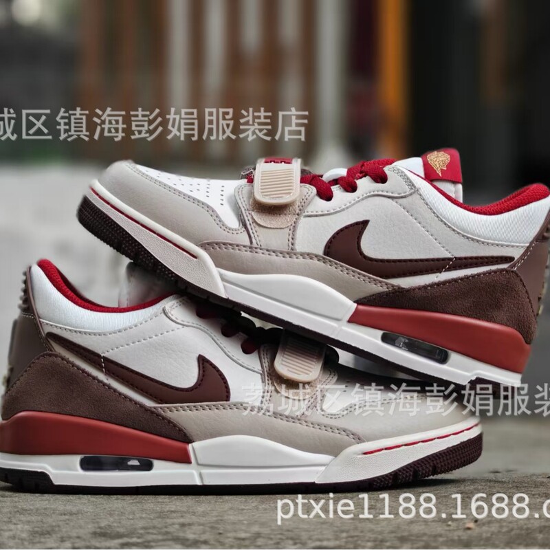 Overseas Original 1:1 Company-Grade Top-Layer Cowhide Aj312 Jordan Magic Strap Year of the Horse Limited Edition Casual Sneakers