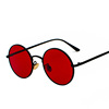 Metal retro sunglasses, punk style