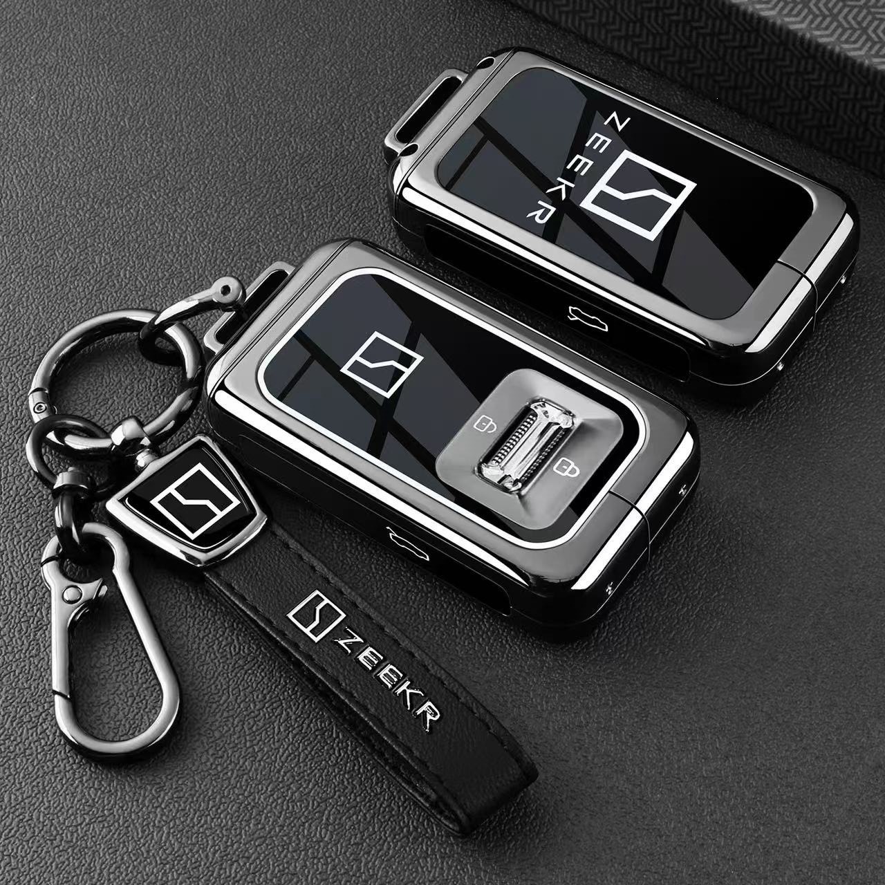 Suitable for Zeekr 9X Key Cover, 25 Models of Zeekr 8X Obsidian Black Edition, Ultra Edition, Max Edition, New Car Key Case
