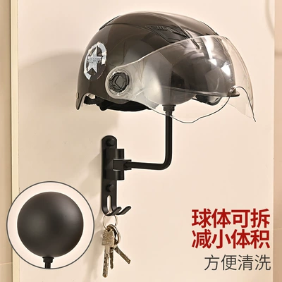 Wall-Mounted Motorcycle Helmet Rack Suitable Motosiklet dəbilqə rəfləri