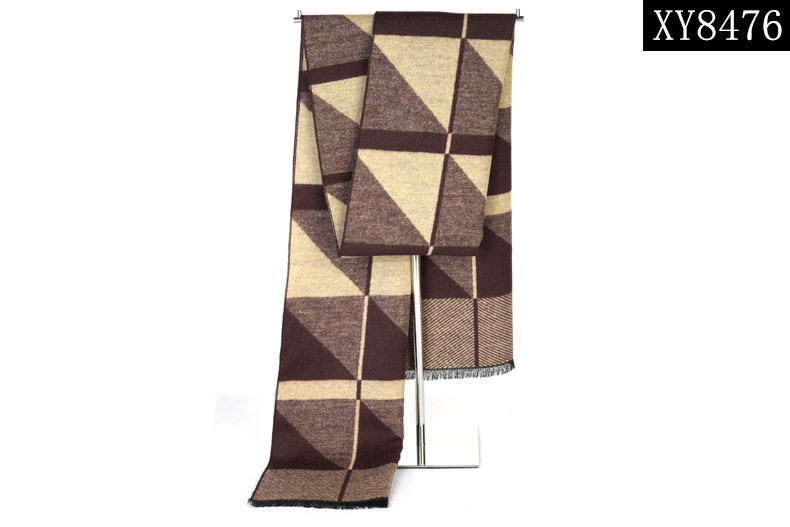 Winter neue männer schal schal warme lange ich mitation kaschmir plaid einfache männer_voghion.com