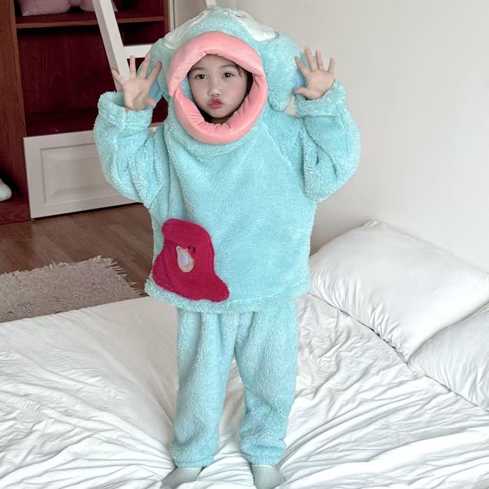 Children's Sky Blue Big Mouth Fish Set
