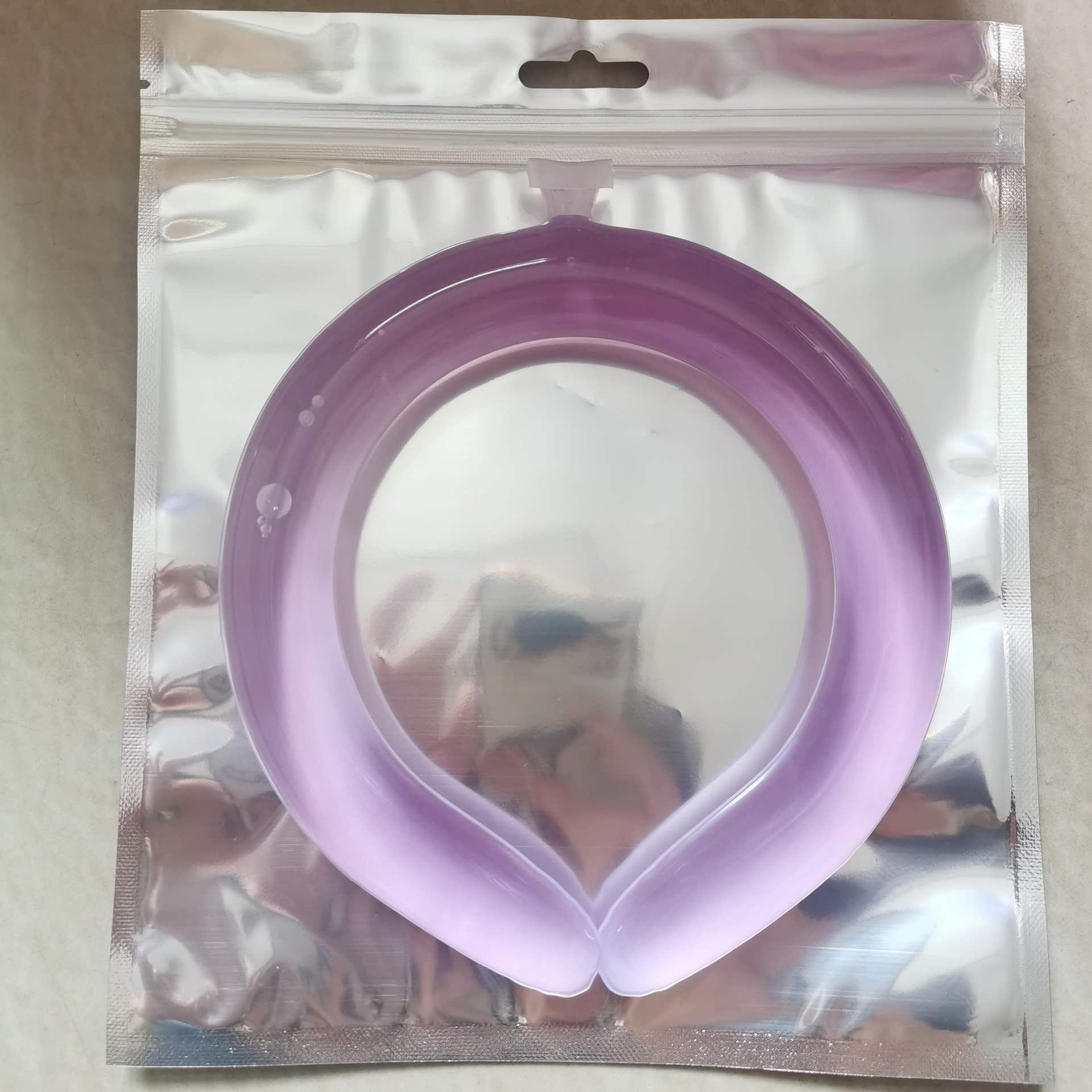 One generation bag is purple