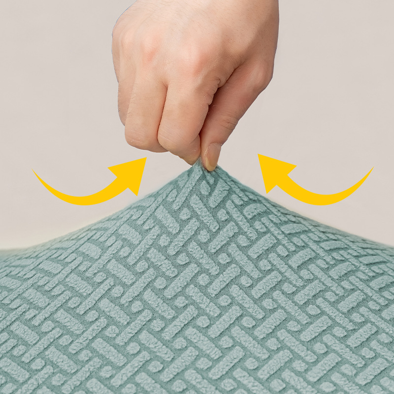 Taburete redondo antideslizante cubierta de silla cubierta de banco cubierta de bar de belleza silla giratoria cubierta de tela redonda todo incluido