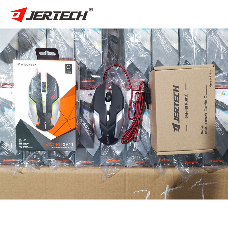 Zeller XP11 ゲーミングマウス有線発光 e スポーツ機械式サイレントコンピュータアクセサリークロスボーダー JERTECH マウス|undefined